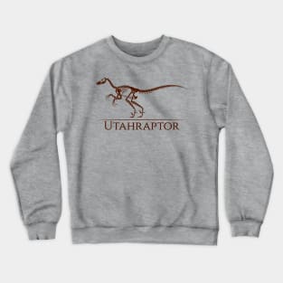 Utahraptor Skeleton Crewneck Sweatshirt